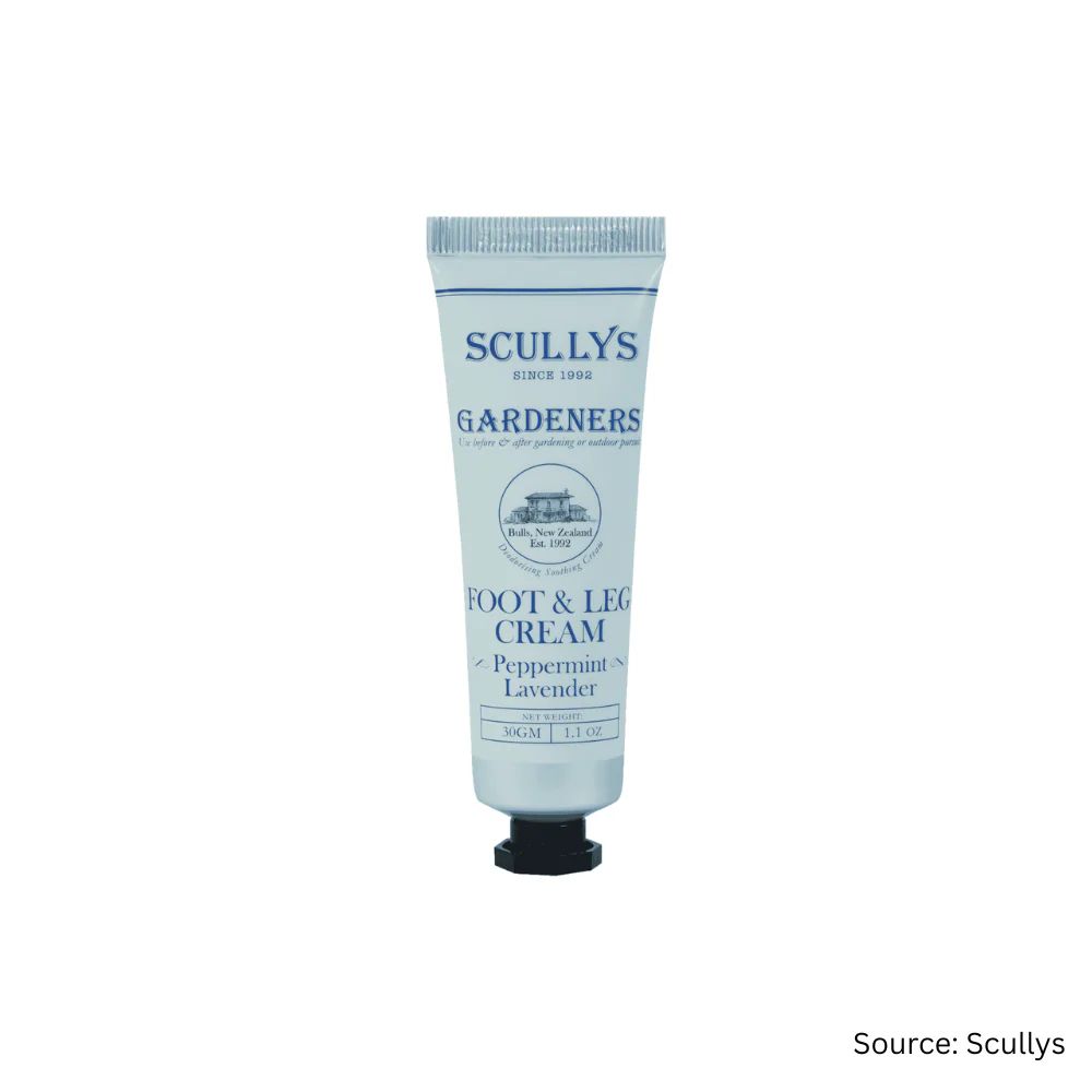 Gardeners Peppermint & Lavender Foot & Leg Cream - Image 2